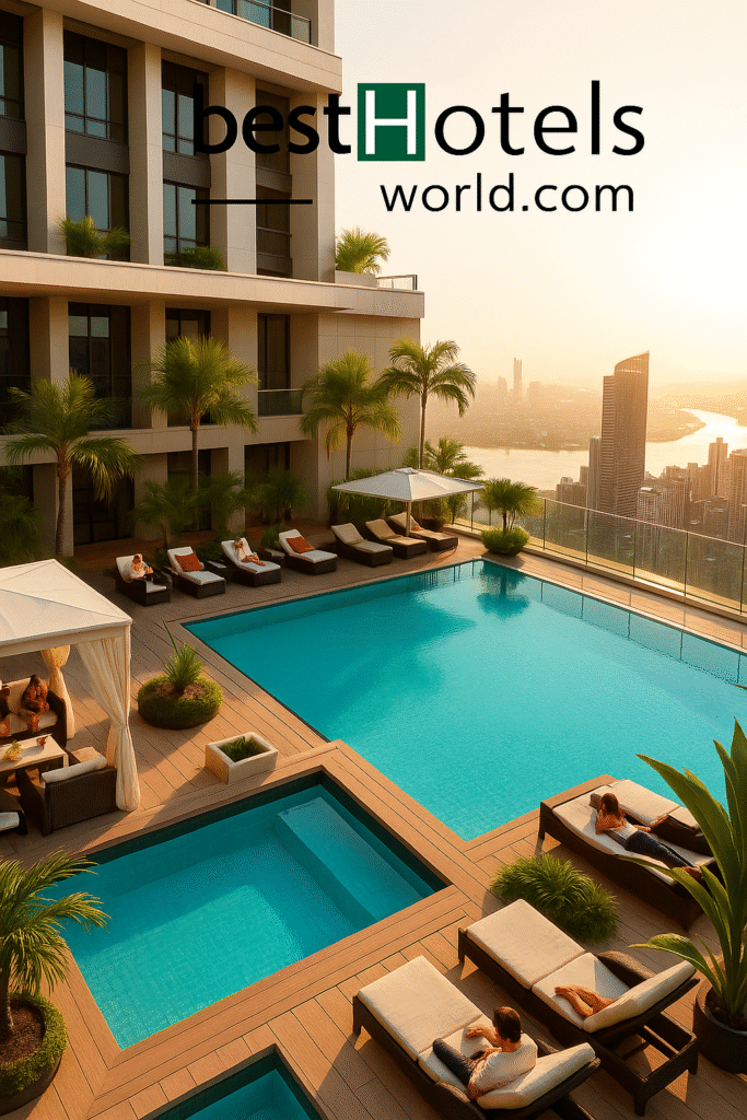 Hotel with Rooftop Pool